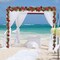 4 Pack(28.8 Ft) Artificial Flower Garland Silk Rose Flower Vines (Red) 4"D x 4"W x 86"H